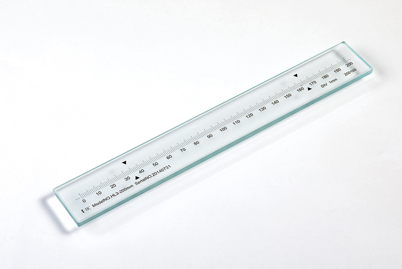 Optical Glass Standard Ruler